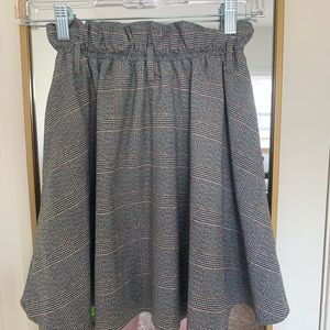 Plaid H&M skirt!